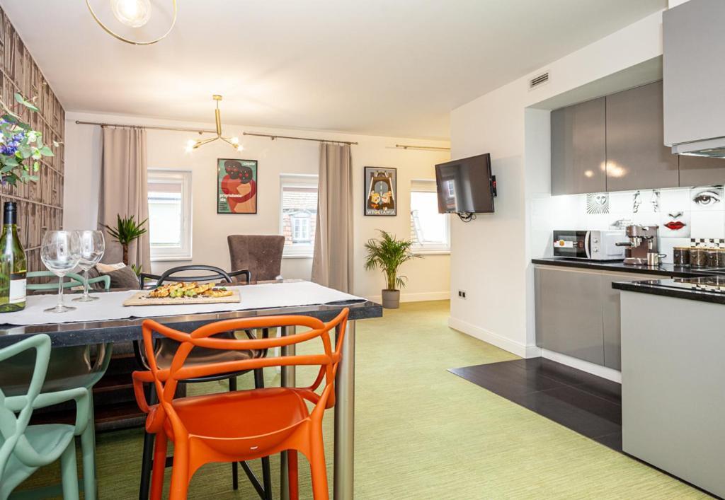Appartamento Oomph Wroclaw Deluxe Apt Ruska Esterno foto